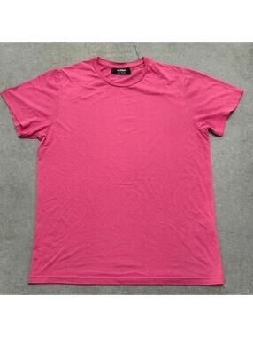 Pull & Bear Plain Pink T Shirt